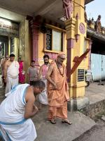 HH Swamiji's visit to Shri Anantapadmanabha Temple, Karkala (12 Feb 2025) Pictures Courtesy of Shri Arun Kailaje